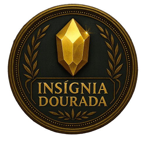 INSÍGNIA DOURADA